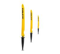 Piquet de Signalisation de Course Acerbis Pack de 56 Jaune Jaune