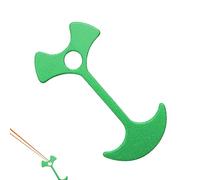 Piquet de sol en alliage d'aluminium en forme d'os de poisson | Accessoire de tente de camping pour fixer une tente, un camping, un auvent, une palette, une terrasse