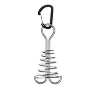 Piquet de tente pour terrasse, piquet d'ancrage pour planche de terrasse - Piquets d'ancrage de tente coupe-vent | Piquets de tente poulpe en d'aluminium, ancre de corde à vent Portable, pique