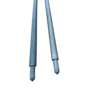 Piquet de terre en terre profonde - Diamètre : 20 mm - Galvanisé à chaud - Contenu au choix (rallonge de 20 à 1500 mm)