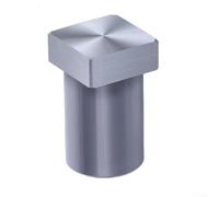 Piquet d'établi en acier inoxydable de 19 mm, pince rectangulaire pour trou de chien, dispositif de maintien antidérapant pour table de travail du bois, fraisage et coupe
