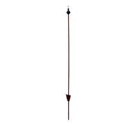 Piquet en acier ovale à ressorts Horizont (x25) Rouge 105 cm