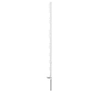 Horizont Agrartechnik - Piquets plastiques recyclés blancs 105 cm - 10 pièces