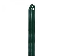 Piquet jambe de force pour grillage, clôture de jardin, Acier plastifié - 2 m - Vert - Linxor