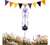 Piquet Jardin Squelette Solaire Piquet de Sol os Humain 3D
