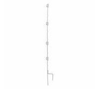 Piquet multifil Gallagher Quattro (x10) Blanc TU