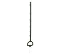 Piquet plastique avec étrier cloture Kerbl (x5) Vert 114,5 cm
