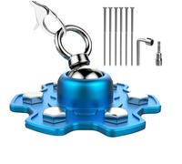 Piquet rotatif pour chiens - Piquets rotatifs pour chiens pour plage extérieure | Boule rotative en acier inoxydable résistant | Piquet pour attacher les chiens | Ancrages P