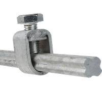 Piquet terre cruciforme 1,5m galvanisé - EUROHM - 70501