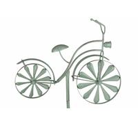 Piquet Vélo Vert Antique Éolienne Jeu Du Vent Décoration de Jardin Beetdeko