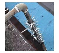 Piquets Anti-Escalade, Pics en Acier Inoxydable pour repousser Les Pigeons et Les Serpents, Pointes de clôture sécables de 5,2 m, Protection extérieure Durable, Couleur Argent, Solution effi