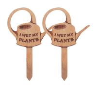 Piquets D’étiquetage des Plantes en Bois Miniatures 2 Pièces