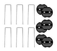 Piquets d'ancrage au sol pour aménagement paysager extérieur pour le contrôle du tissu polaire et de la tente, ancrages faciles à installer