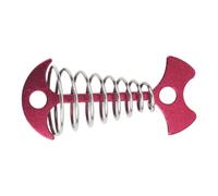 Piquets d'ancrage de terrasse, piquets de tente, boucles à ressort, ancrages de corde, piquets de camping, faciles à utiliser, piquets de planche, boucles à ressort, accessoires de camping