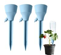 Piquets d'arrosage pour plantes | Goutteur automatique | Bouteille d'arrosage avec valve de commande, pour jardin, terrasse, balcon, vacances, maison, lieu de travail