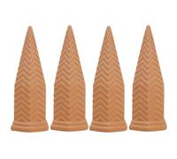 Piquets D'Auto-Arrosage En Terre Cuite | 4 pièces d'insert pour jardinière à libération lente | Arroseur pour d'Intérieur | Pour d'intérieur, pots de fleurs, balcon, jardin, rebord de fenêtre, patio