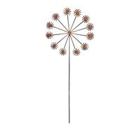 Piquets de cour, piquets décoratifs réglables en fer rouillé, ensemble de décoration de sol pour paysage, accessoires pour pelouse, clôture, patio, , parc, jardinière