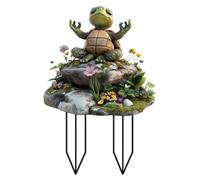 Piquets de Cour pour décorations, Insert de Patio en Forme de Tortue en ACR