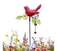 Piquets de décoration de cour, sculptures décoratives faciles à installer, oiseaux décoratifs | pour pot de fleurs, ferme, printemps, nature, intérieur, extérieur, porches, balcons, cour, pelouse