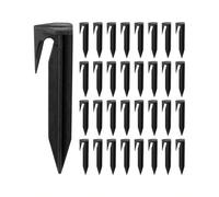 Piquets De Fixation En PP Pour Jardinage Piquets Ancrage Et Cavalier De Fixation Robuste Adapté À Toutes Climats Sardines De Fixation Pour Fil Robot Tondeuse Piquet De Terre Durable Et Résistant (100)