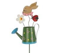 Piquets De Jardin - Arrosoir en Forme De Lapin, Piquet De Pot De Imperméable, Accessoire Décoratif De Jardin Extérieur, Ornement pour Pelouse Et Terrasse | Conçu pour Les Jardins De Cour