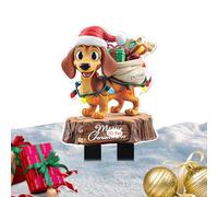 Piquets de Jardin de Noël Décorations Extérieures Enseignes de Jardin | Fournitures de Fête Panneaux Décoratifs Extérieurs pour Porche Pelouse Jardinière Patio Pot de Fleurs