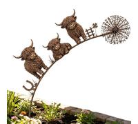 Piquets de Jardin Décoratifs Animaux et Fleurs Résistants aux Intempéries