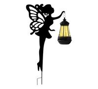 Piquets de Jardin Féerique | Figurine Solaire d'Extérieur avec Éclairage,Décoration de Jardin Adorable - pour Patio Cour Porche Arrière-Cour Allée Pelouse Aménagement Paysager