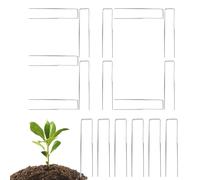 Piquets De Jardin | Lot de 30 Piquets Solides Tout Temps - Attaches en U pour Bâche, Lumières de Noël et Clôture,pour Jardinage, Aménagement Paysager, Camping, Tente, Bâche et