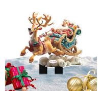 Piquets De Jardin pour Noël | Panneaux de Jardin en Plein Air,Fournitures de Fête Panneaux Décoratifs Extérieurs pour Porche Pelouse Jardinière Patio Pot de Fleurs Allée