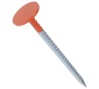Piquets de Marquage de Terrain en Fer Surface Lisse et Têtes Colorées | Construction Renforcée, Support de Corde pour Aménagement de Jardin et Clôtures, Usage Professionnel pour Paysagistes