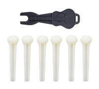 Piquets de pont pour guitare acoustique goujons avec chevalet extracteur de goupilles de rechange pour enlever des pièces de guitare durable dissolvant de cordes accessoires d'entretien remplacement