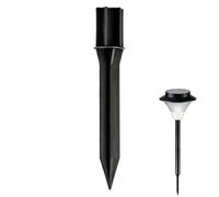 Piquets de rechange résistants aux UV pour lampe solaire | Connecteur de joint paysager, insert de douille, accessoire de montage de lampe | pour jardin, pelouse, allée, porche