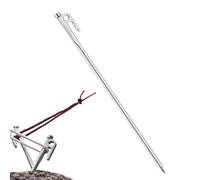 Piquets de sol pour bâches - Conception résistante à l'usure et portable - Piquets de tente pour camping | Crochet portable résistant à l'usure - Pointes faciles à utiliser - Accessoires de tente pour