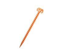 Piquets de sol pour tente | Clous de sol pour auvent de fixation coupe-vent, design orange vif pour auvents, tentes d'extérieur et parapluies de pêche