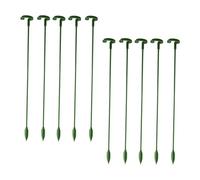 Piquets de support pour - Grandes cages grimpantes, boucles de soutien pour la santé des | Support en métal pour grimpantes de jardin, tige unique, anneaux droits pour roses
