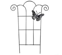 Piquets de support pour plantes grimpantes - Cadre en fer pour la croissance verticale des fleurs et des légumes - Décoration de jardin (C)
