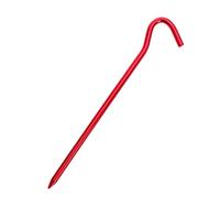 Piquets De Tente 18cm Question Mark Aluminum Tent Floor Hooks Extended All Stakes for Outdoor Camping Tents(10pcs Red)