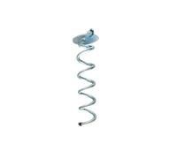 Piquets de tente durables en spirales d'ancrage au sol, piquets de tente de randonnée pour le camping et le jardin, durabilité des ancrages d'extérieur