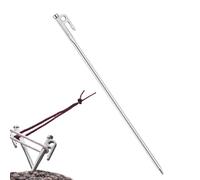 Piquets De Tente En Acier Inoxydable | Piquets à Crochet Résistants à l'Usure,Pour Usage Extérieur | Sardines Crochetées Faciles à Utiliser, Accessoires de Tente pour Aménagement Paysager et Sécurisat