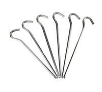 Piquets de tente en aluminium 18 cm - 6 pcs. Rockland