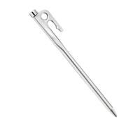 Piquets de Tente pour Camping | Piquets à Crochet Résistants à l'usure | Et Pointes Accessoires Faciles À Utiliser,Pointes Faciles à Utiliser pour Les Tentes de Camping, Les Bâches, Les Auvent