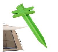 Piquets de Tente Robustes et, équipement d'extérieur Multifonctionnel avec Haute résistance à la Traction, Accessoires de Camping à poignée Profonde pour la sécurité Contre Les tempêtes et