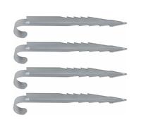 Piquets de trampoline, piquets de trampoline - Ancres de trampoline à vent fort - Ensemble de 4 ancrages de fixation pour papier d'hiver swing, outil d'ancrage d'équipement à l'air libre