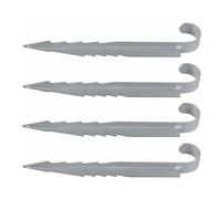 Piquets de vent pour trampoline - Ancrages au sol en métal pour trampoline - Outil d'achèvement d'équipement d'extérieur, ancrages de fixation en métal pour balançoire cour