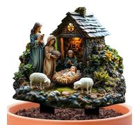 Piquets décoratifs pour Jardin : Solutions Pratiques pour Une décoration colorée pour créer Une atmosphère, résistante aux intempéries et Facile à Installer, Design Attrayant en métal