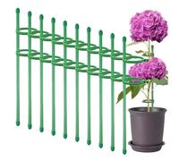 Piquets d'escalade de jardin - Poteaux de support robustes pour , treillis réglable pour orchidées | Kit d'amélioration de la stabilité du cadre de support de croissance de fleurs et légumes