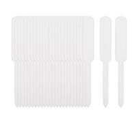 Piquets d'identification de jardin imperméables - 100 marqueurs décoratifs pour noms de, étiquettes d'étiquetage de type T résistantes aux intempéries | Pépinière, serre, ferme, parterres de f