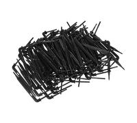 Piquets D'irrigation Goutte pour Plantes, 100 Pièces en Plastique Noir | Arrosage Précis, Design Incliné Flexible, Installation Facile, Usage Jardin et Culture en Conteneur