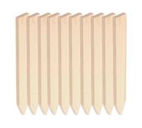 Piquets en bois | 10 piquets rustiques stables pour panneaux | nivellement et topographie pour jardin, , arbres, clôtures, topographie, marquage, limites et